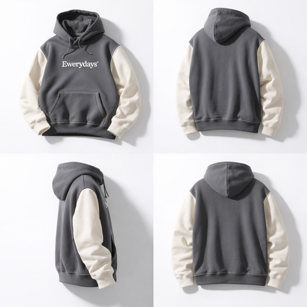 Ewerydays Signature Panel Hoodie