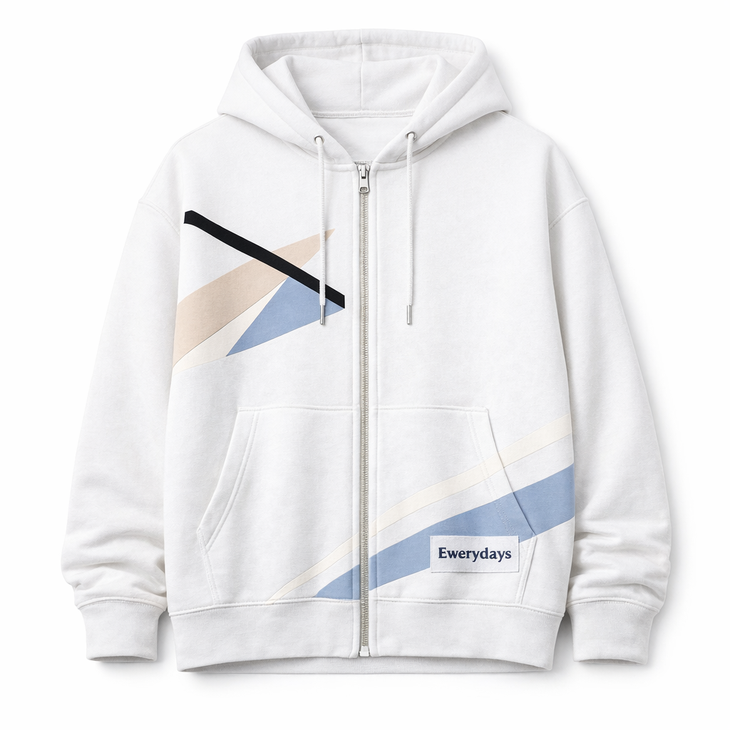 Ewerydays Urban Flow Zip-Up Hoodie