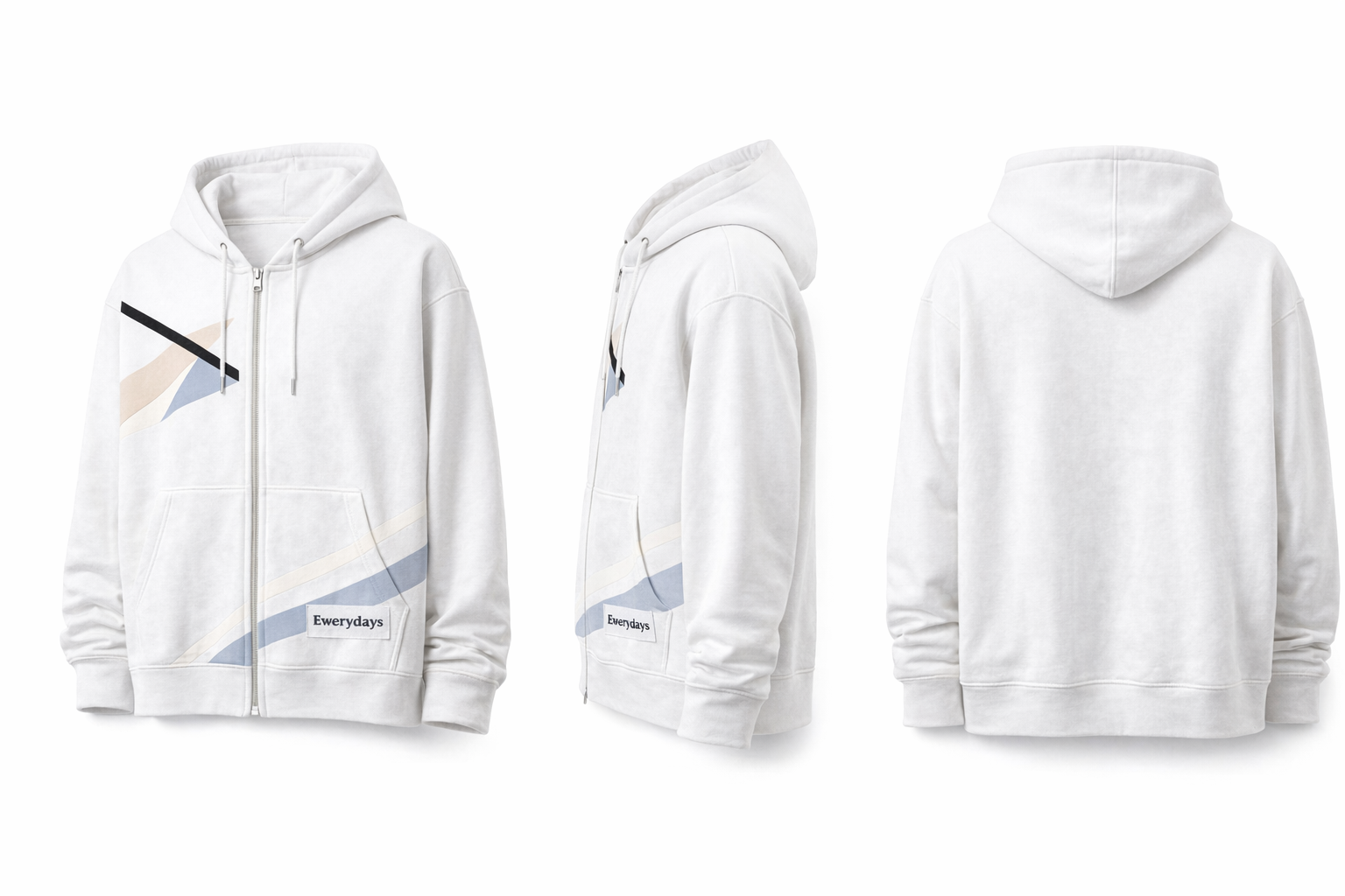 Ewerydays Urban Flow Zip-Up Hoodie