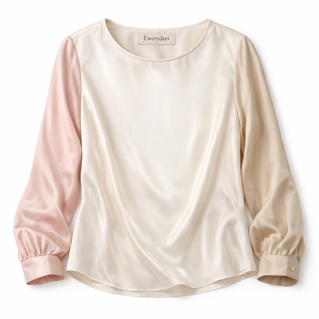 Ewerydays Minimalist Silk Blouse