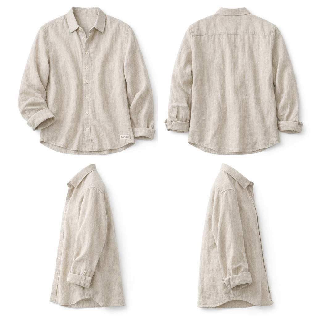Ewerydays Textured Linen Shirt