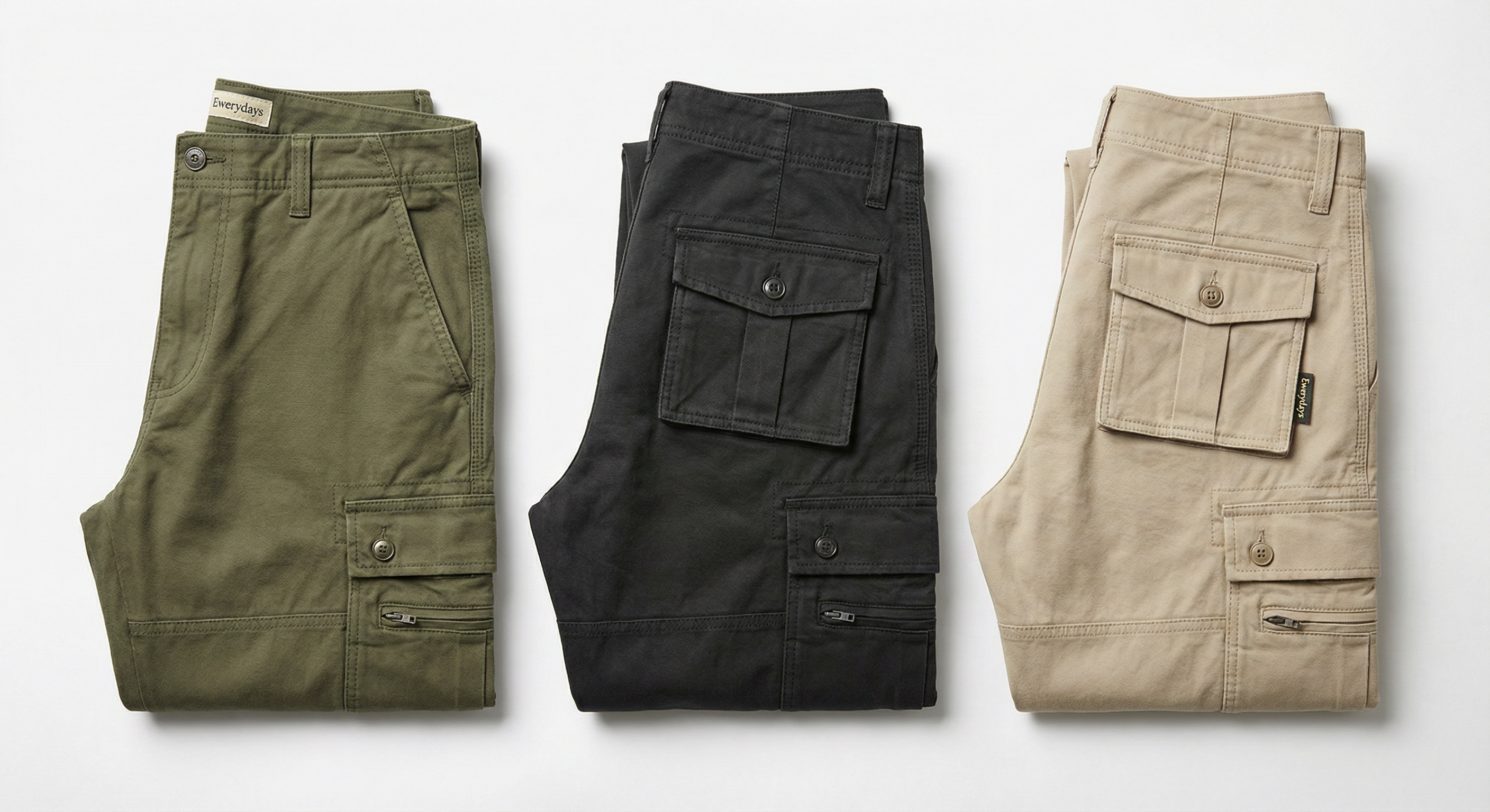 Ewerydays Cargo Utility Trousers