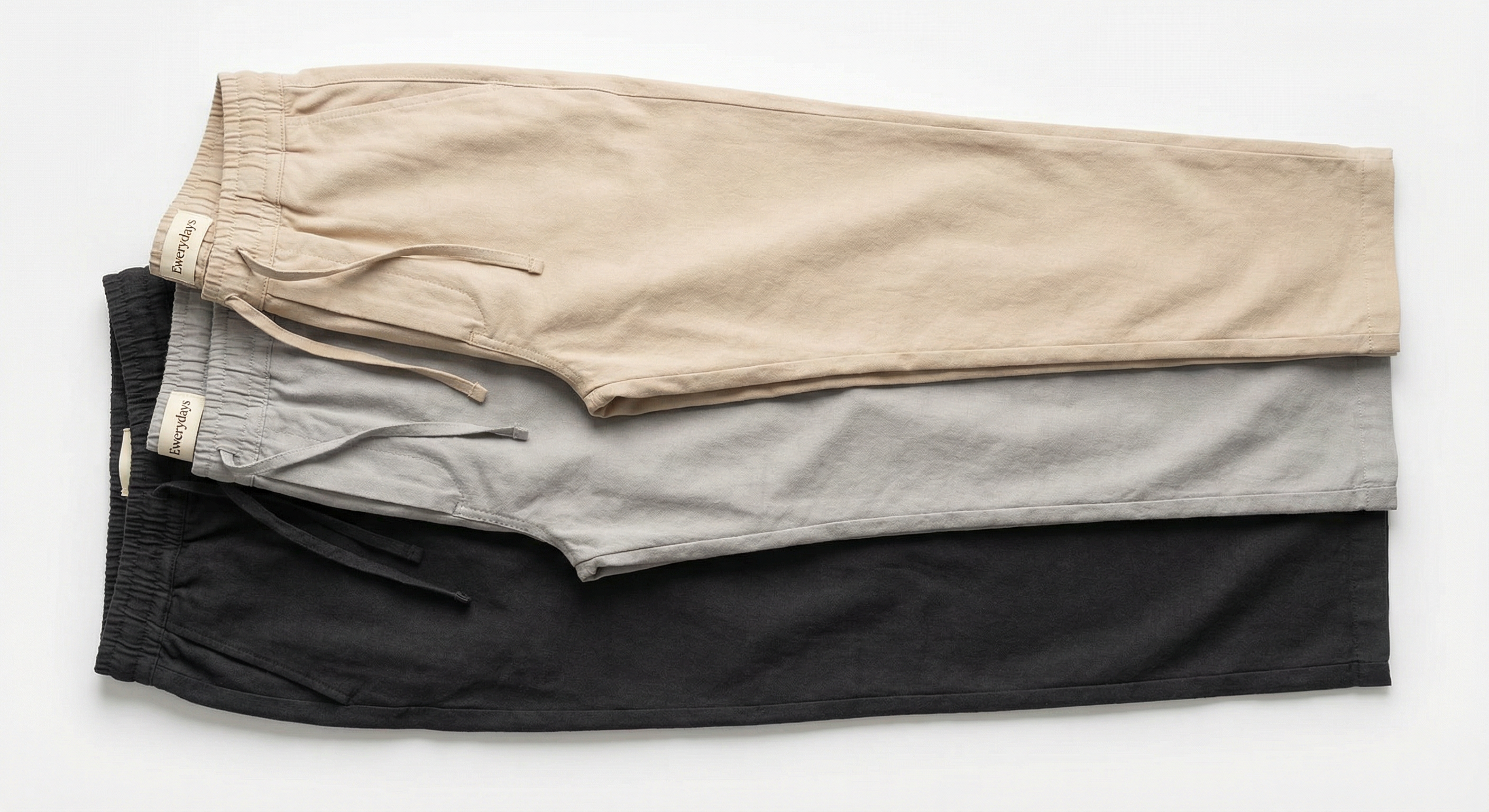 Ewerydays Minimal Drawstring Trousers