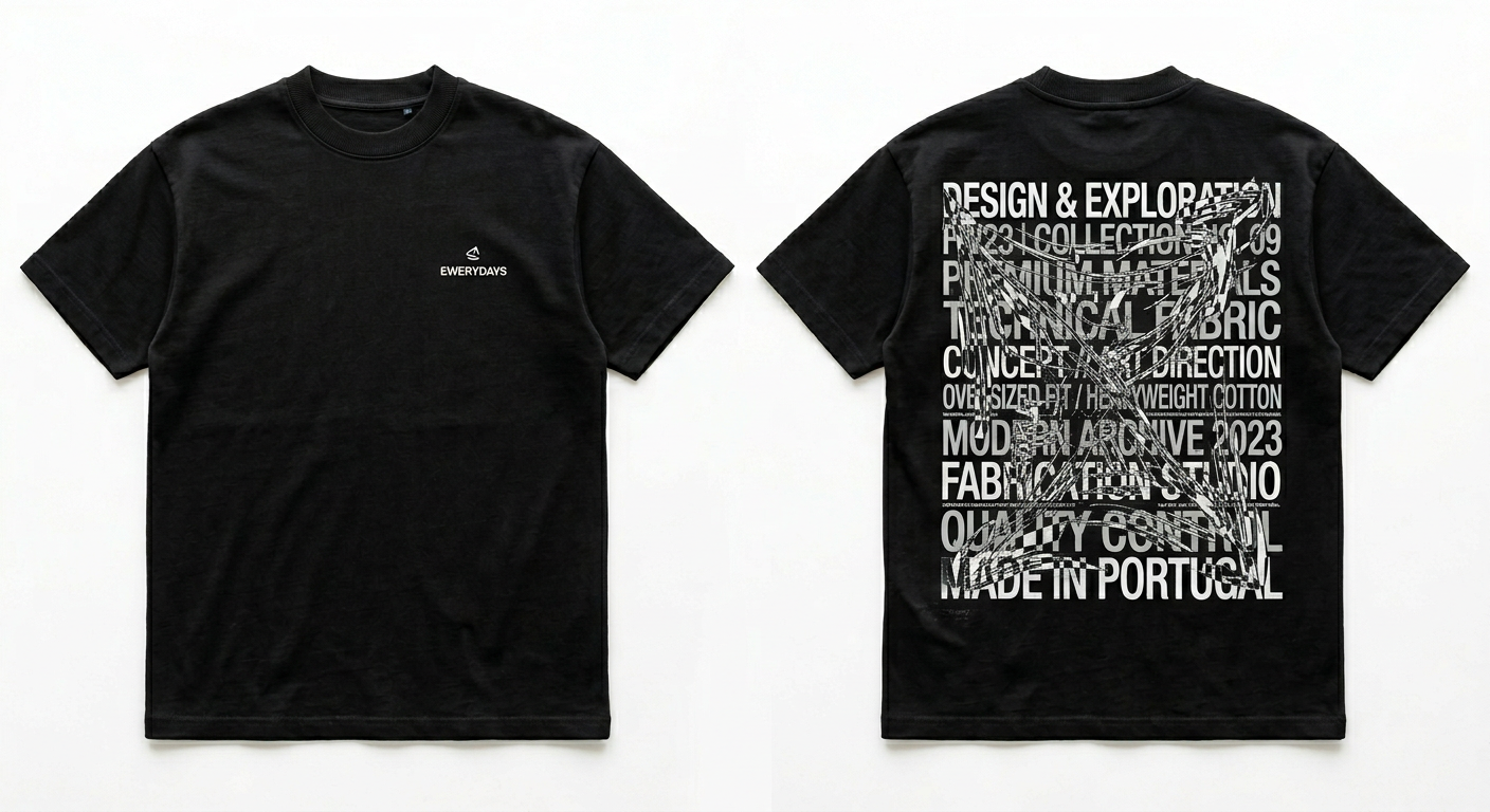 Ewerydays Typographic Statement Tee
