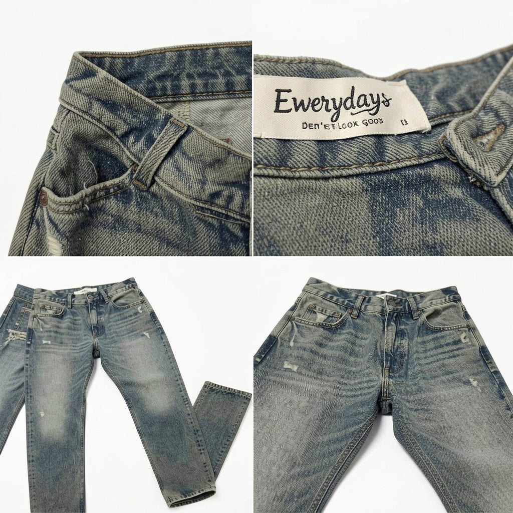 Ewerydays Washed Vintage Jeans